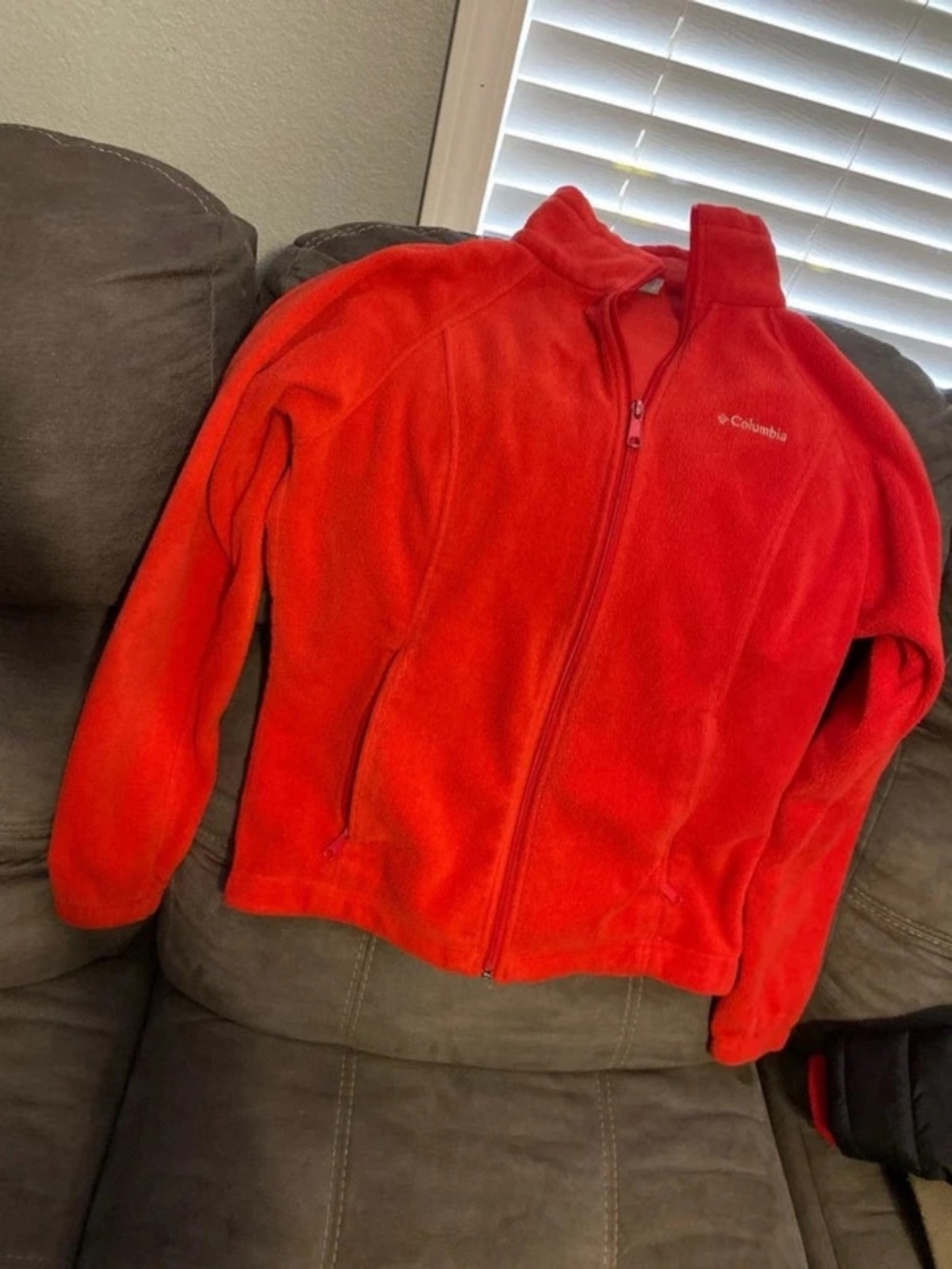 Columbia fleece jacket size adult medium